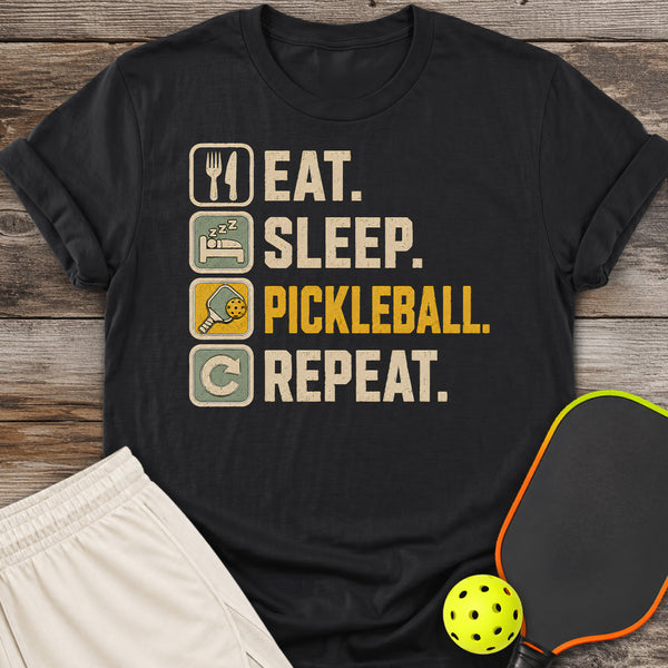 Eat Sleep Pickleball T-Shirt