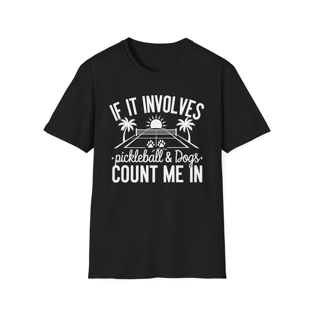 Pickleball & Dogs T-Shirt