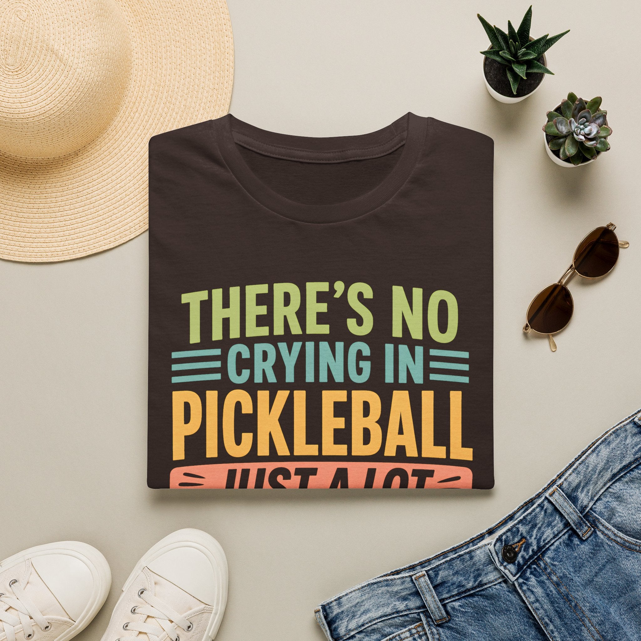 No Crying, Just Swearing T-Shirt