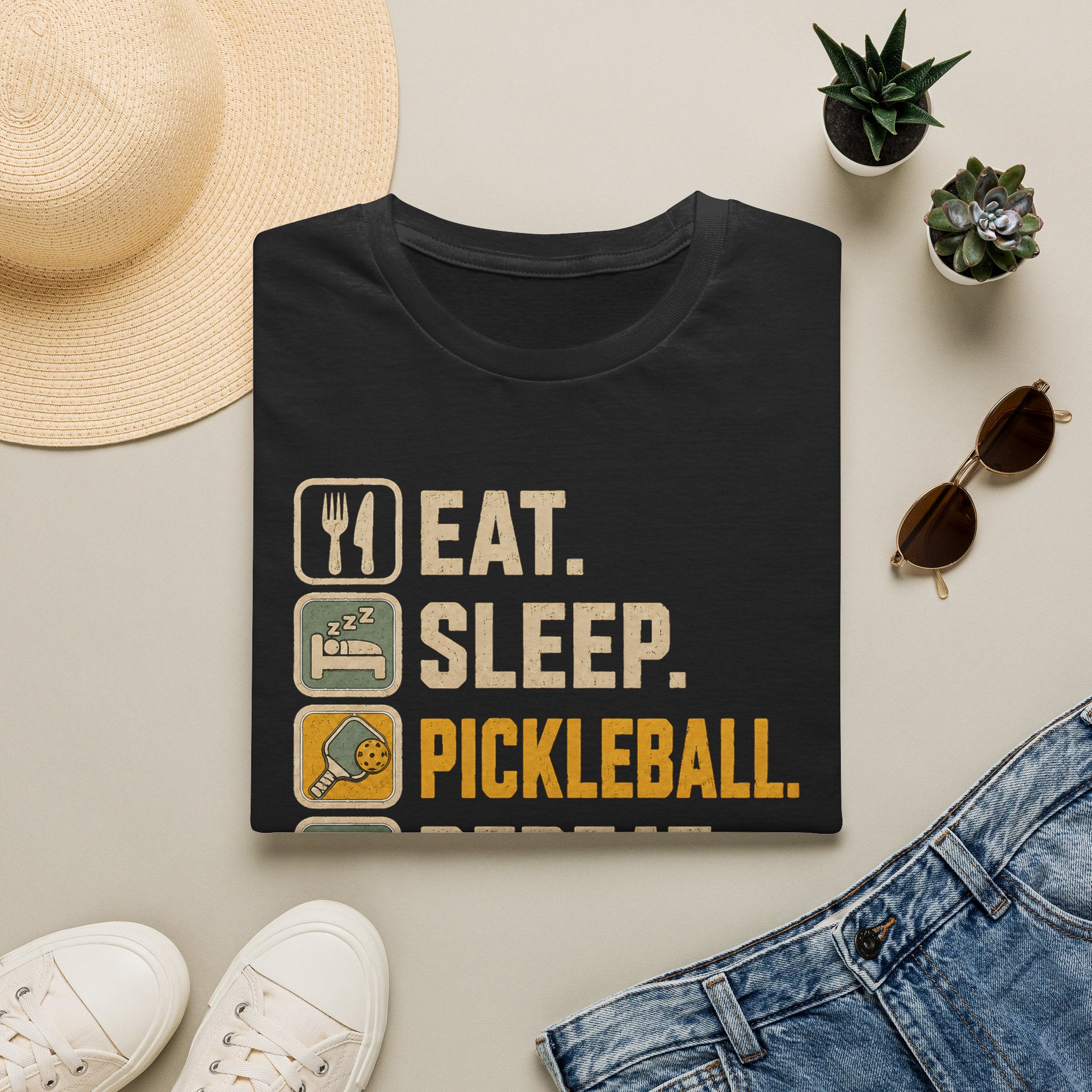 Eat Sleep Pickleball T-Shirt