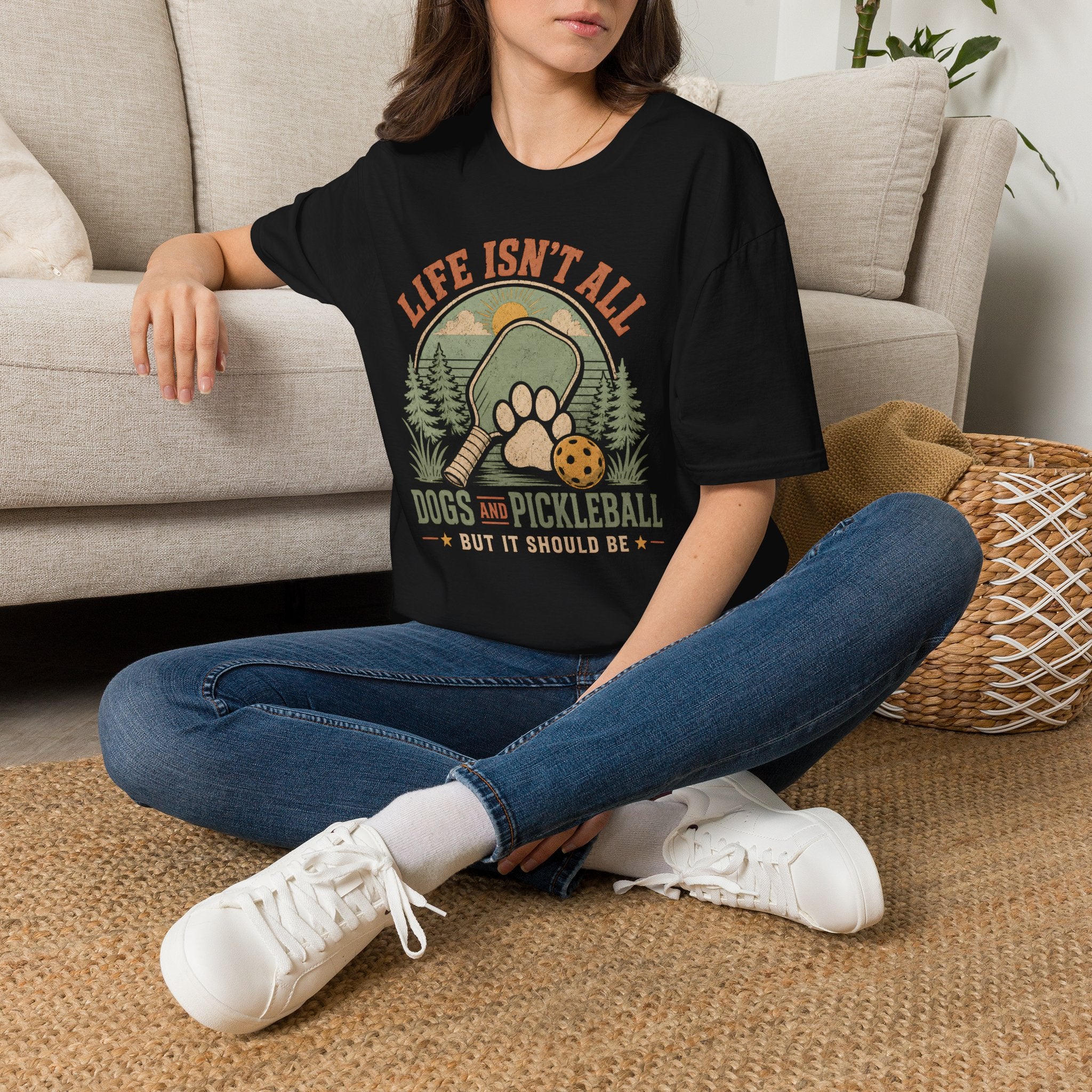 Dogs & Pickleball T-Shirt
