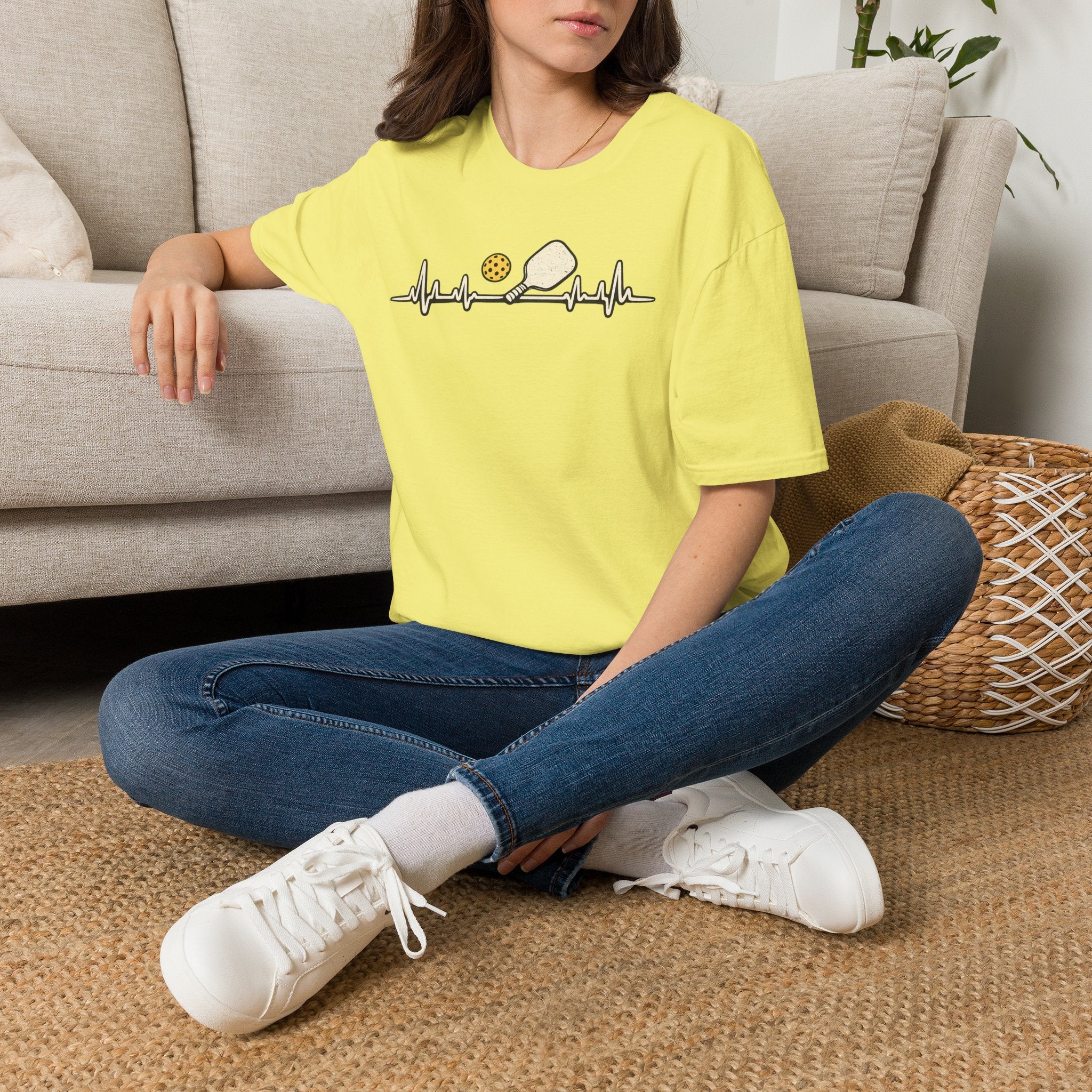 Pickleball Heartbeat T-Shirt