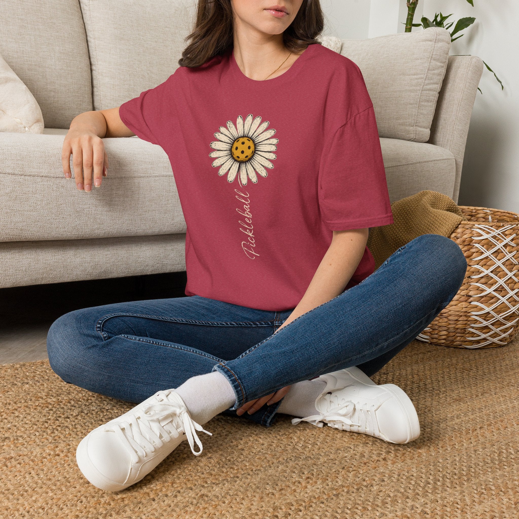 Pickleball Flower T-Shirt