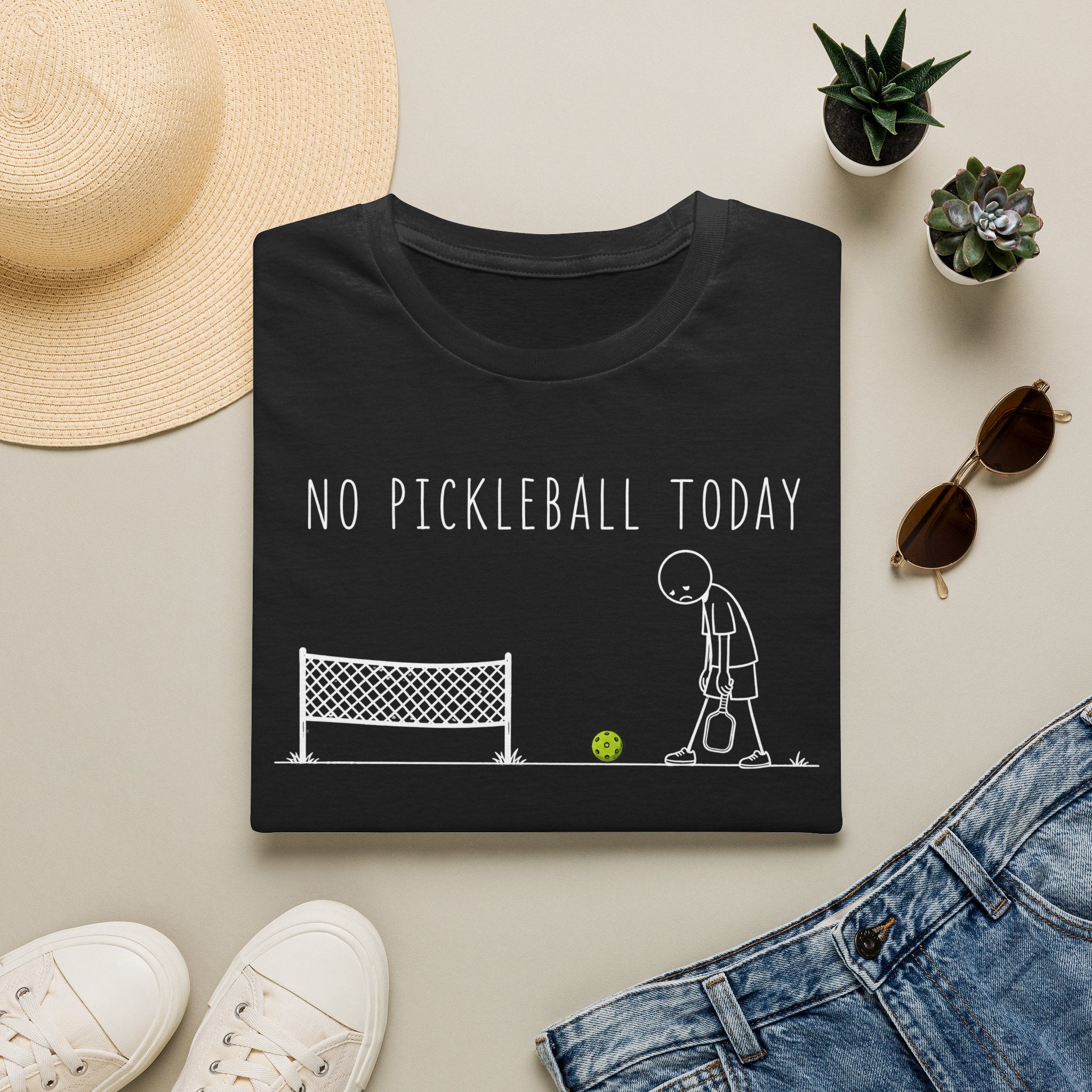 No Pickleball Today T-Shirt