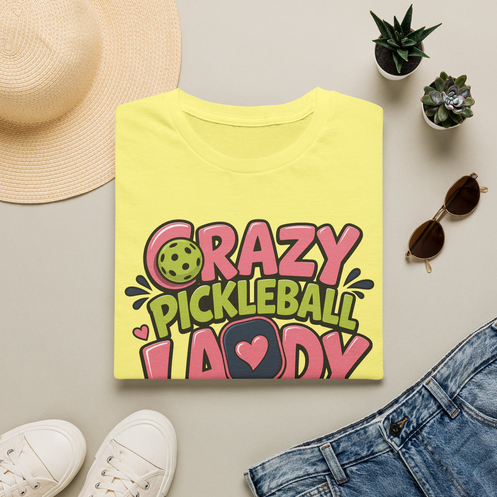 Crazy Pickleball Lady T-Shirt