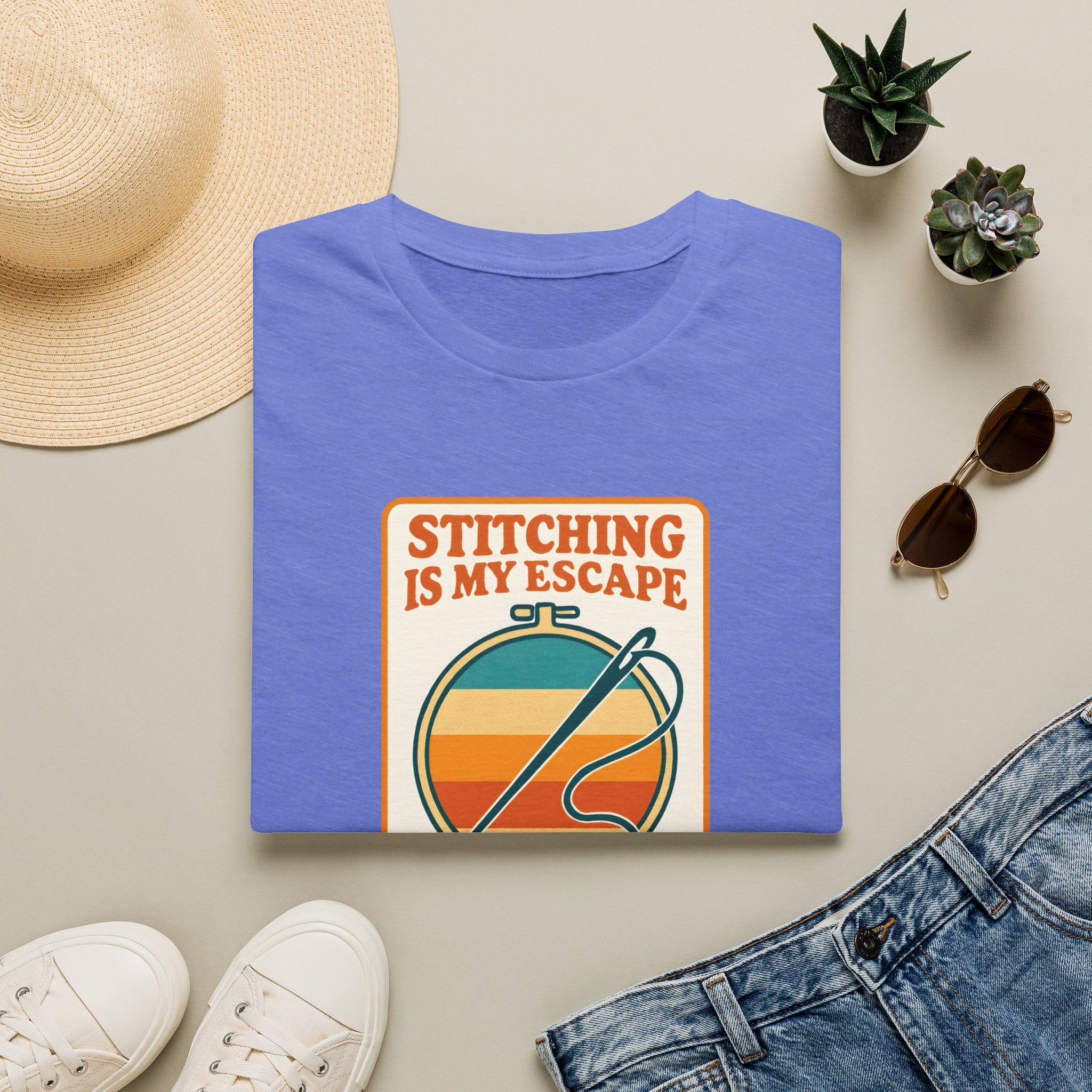 Stitching Is My Escape T-Shirt
