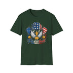 Patriotic Pickleball Eagle T-Shirt