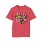 Crazy Pickleball Lady T-Shirt