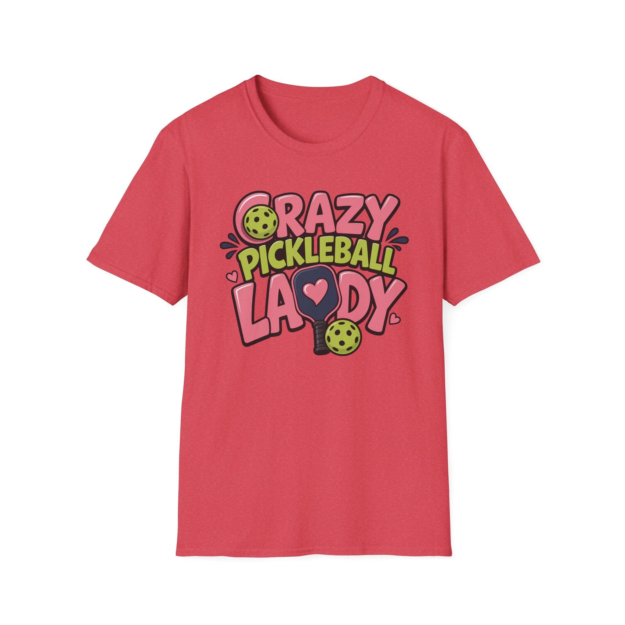 Crazy Pickleball Lady T-Shirt