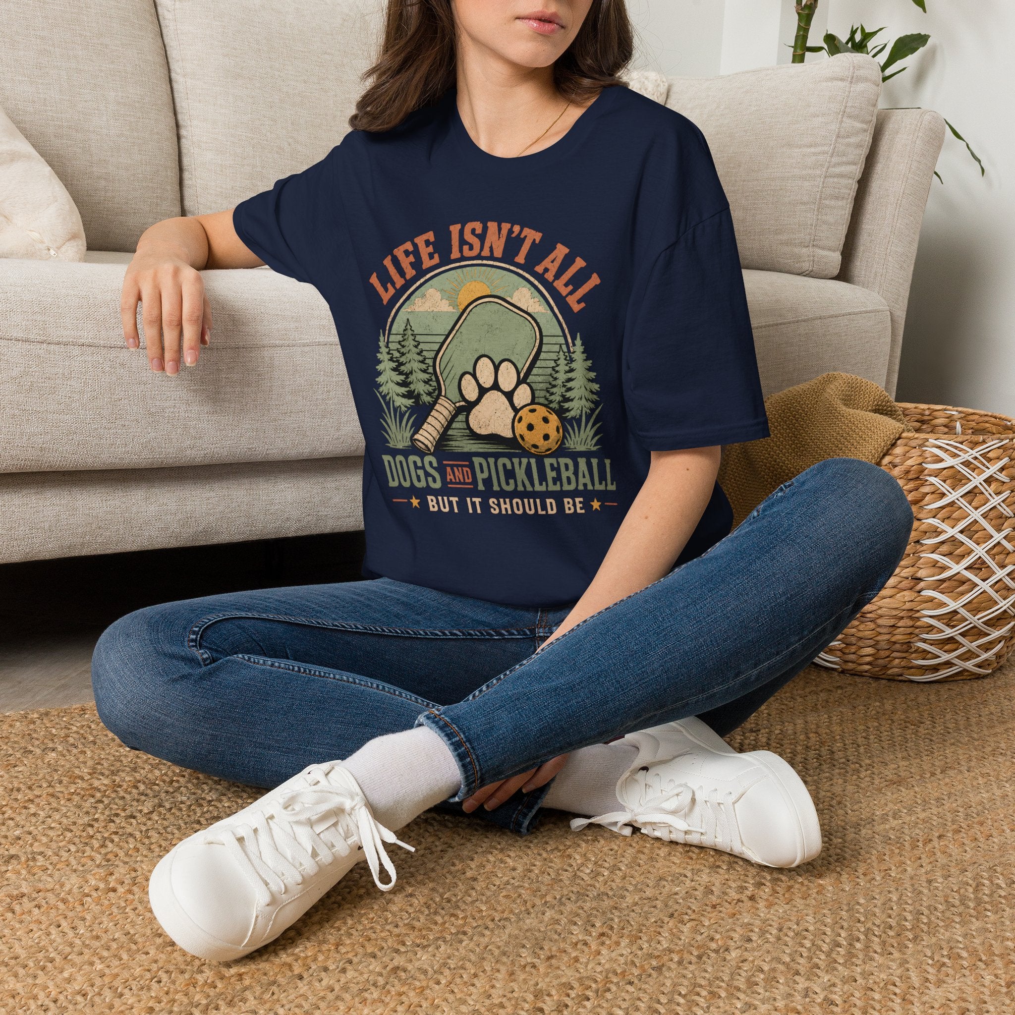Dogs & Pickleball T-Shirt