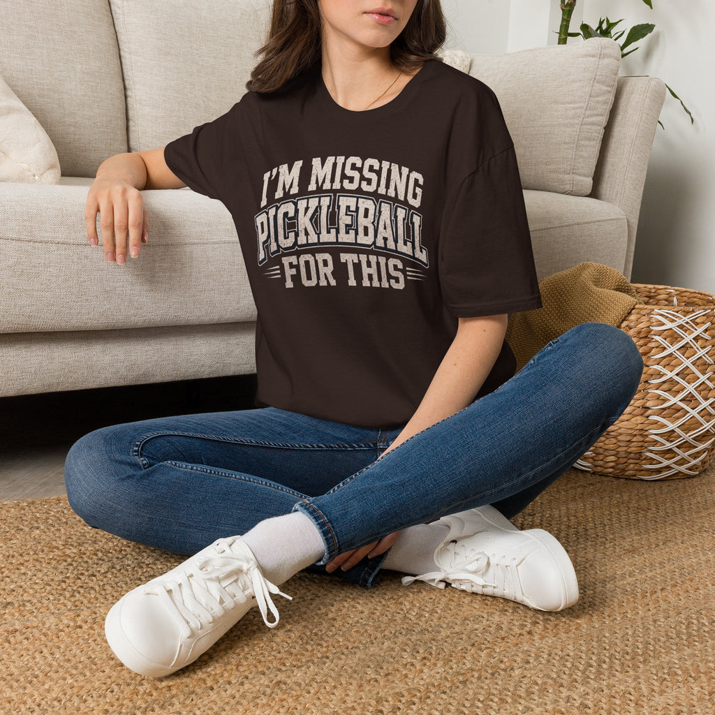 Missing Pickleball for This T-Shirt