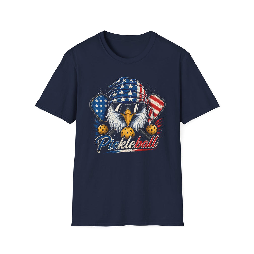 Patriotic Pickleball Eagle T-Shirt