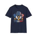 Patriotic Pickleball Eagle T-Shirt