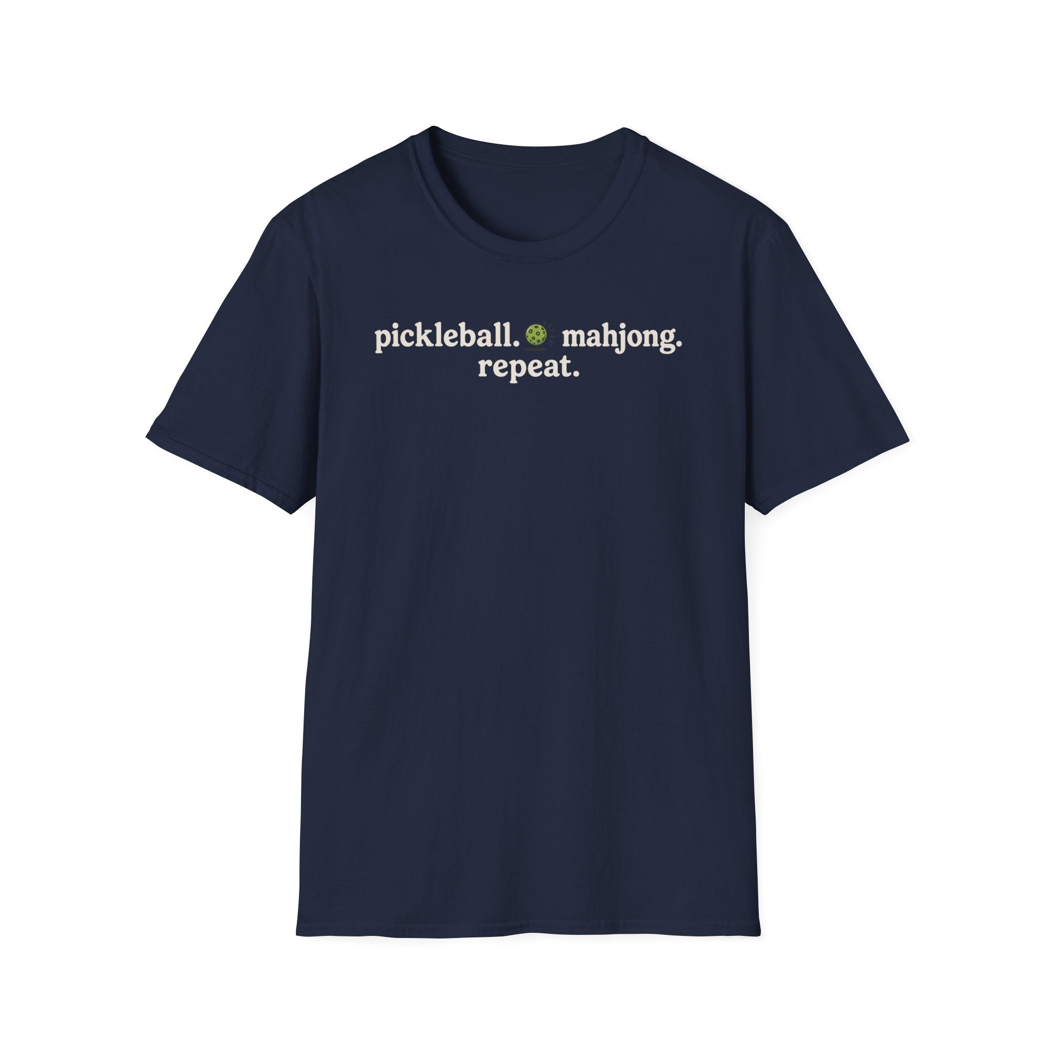 Pickleball Meets Mahjong T-Shirt
