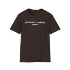 Pickleball Meets Mahjong T-Shirt