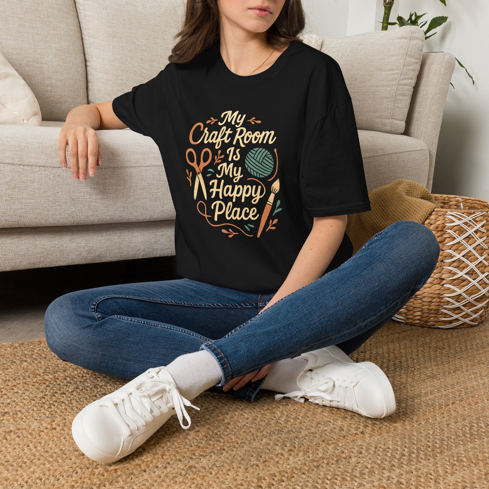Craft Room Happy Place T-Shirt