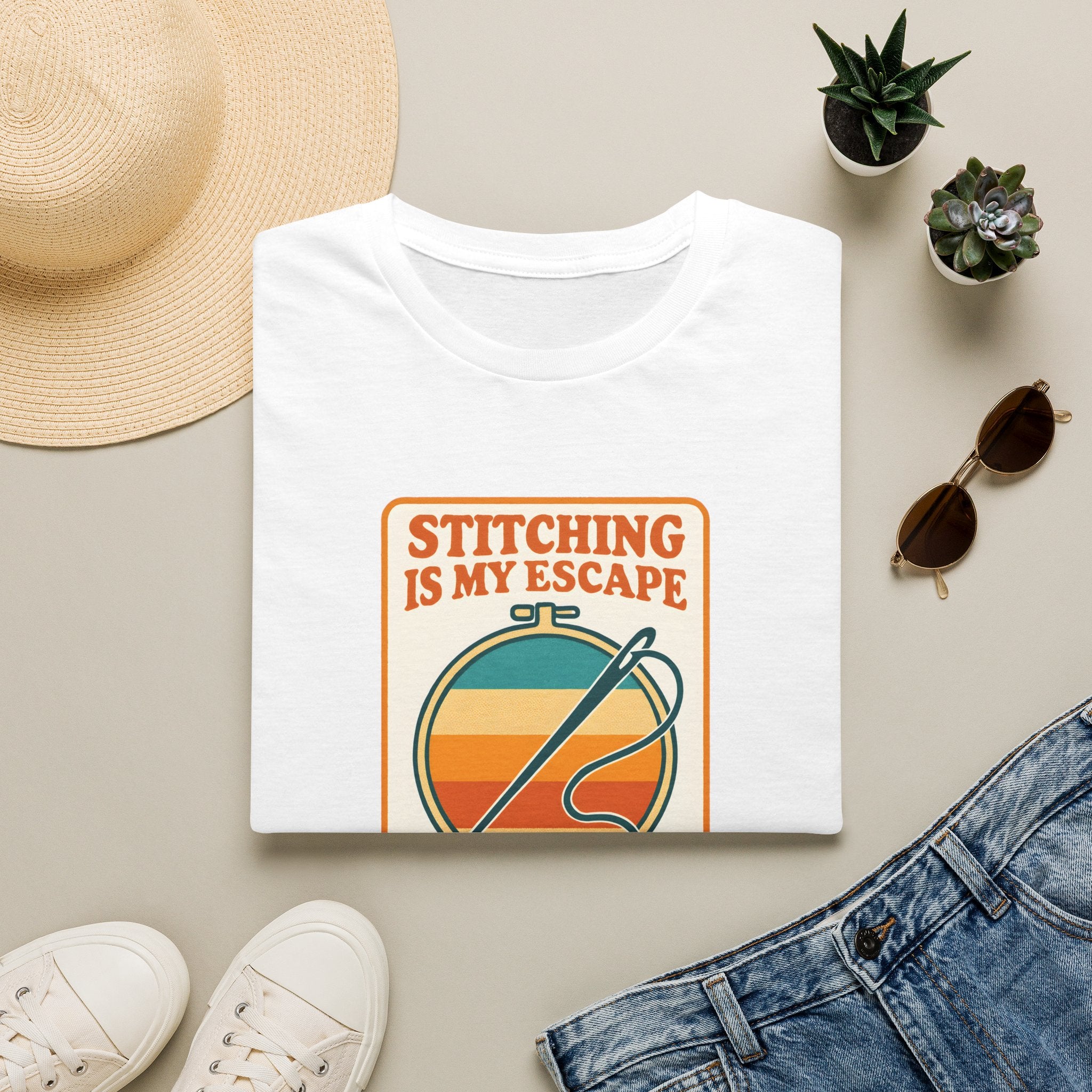 Stitching Is My Escape T-Shirt