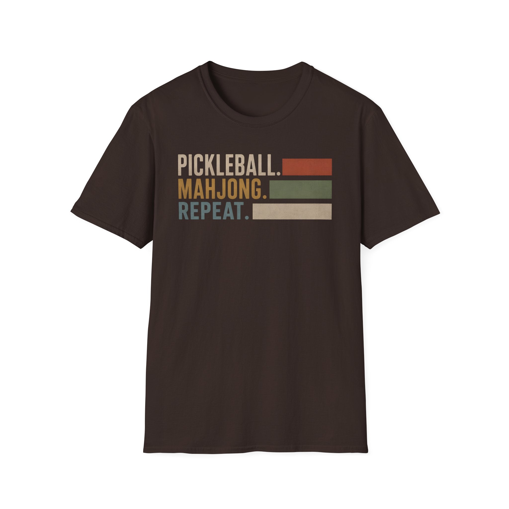 Pickleball Mahjong Repeat T-Shirt
