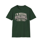 Missing Pickleball for This T-Shirt