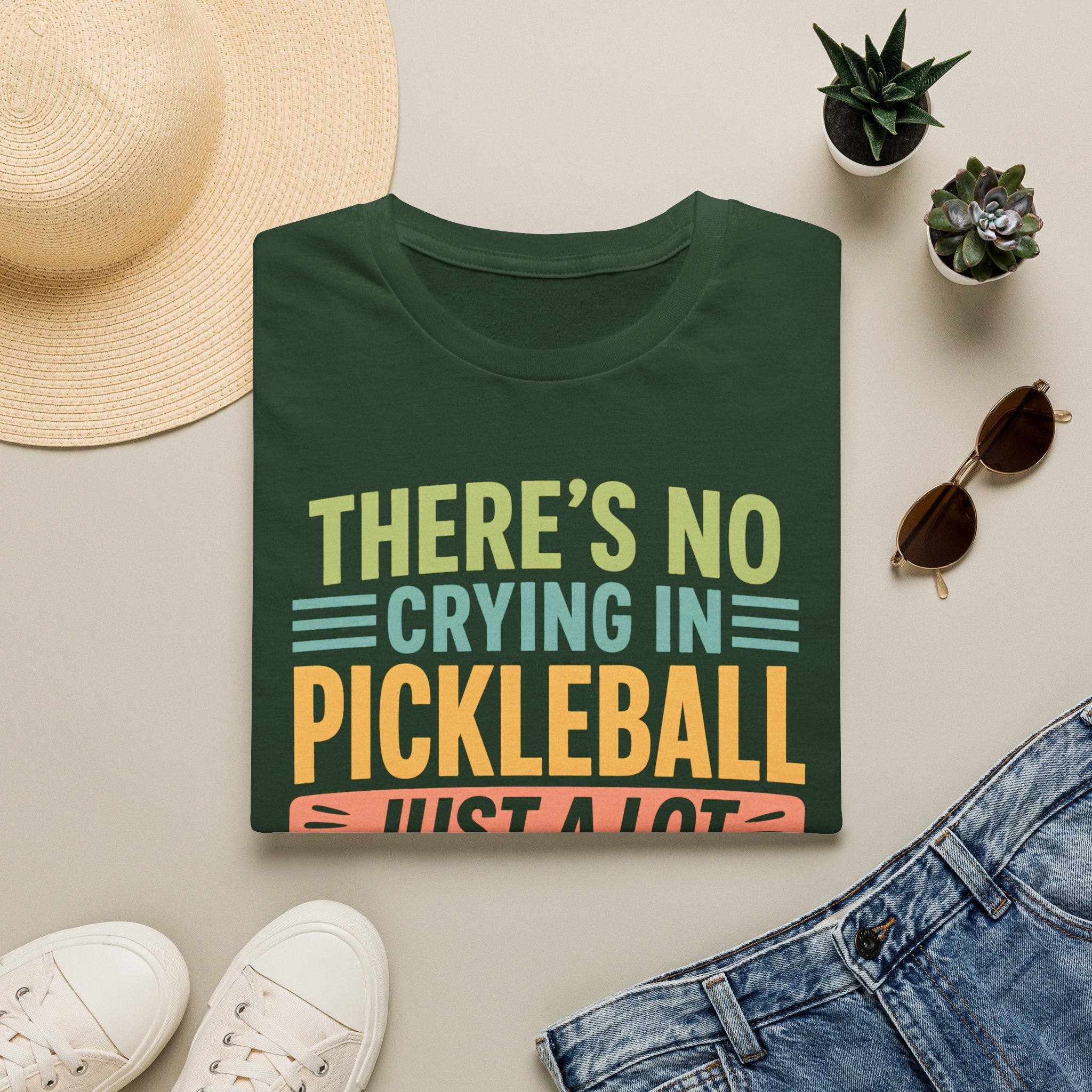 No Crying, Just Swearing T-Shirt