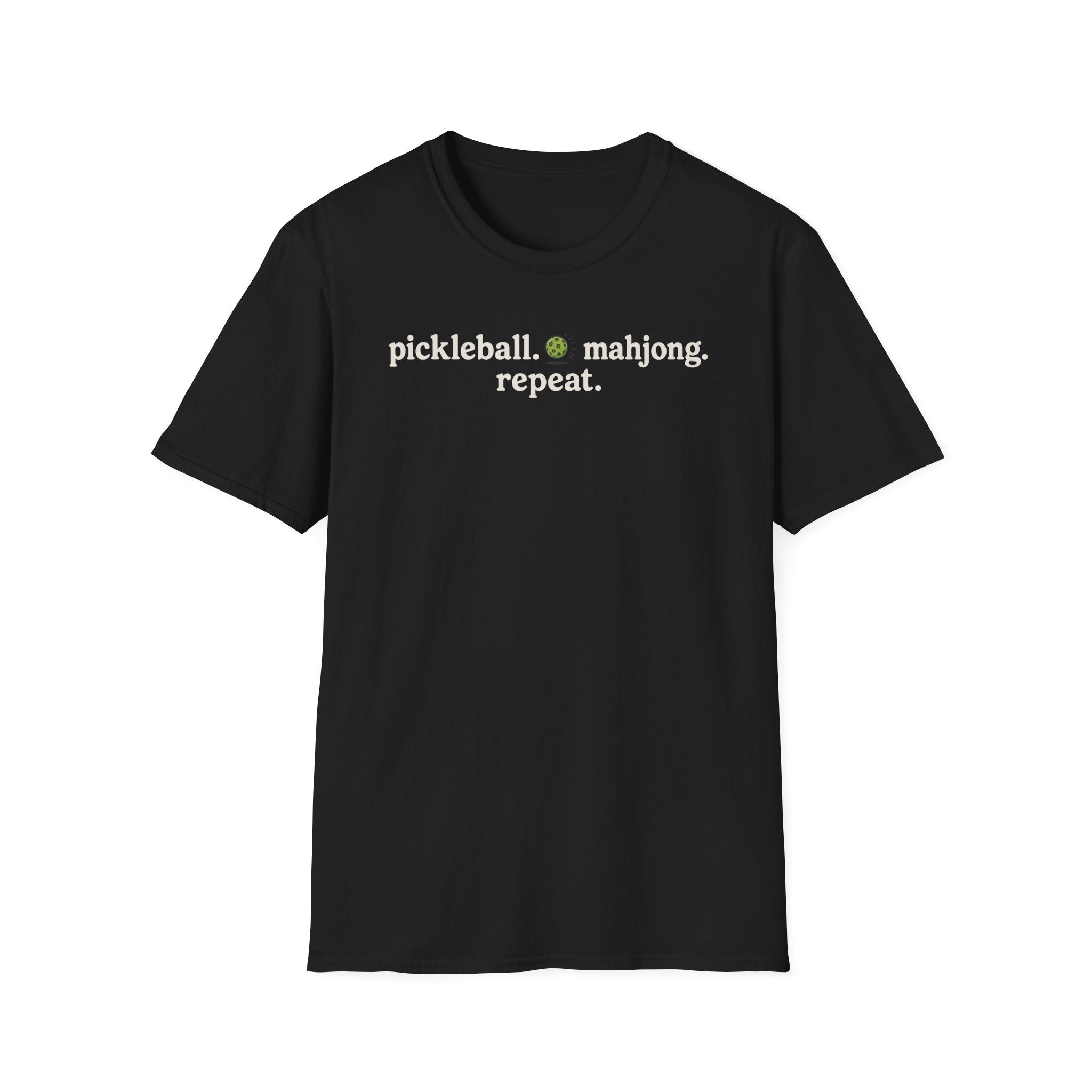 Pickleball Meets Mahjong T-Shirt