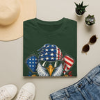 Patriotic Pickleball Eagle T-Shirt