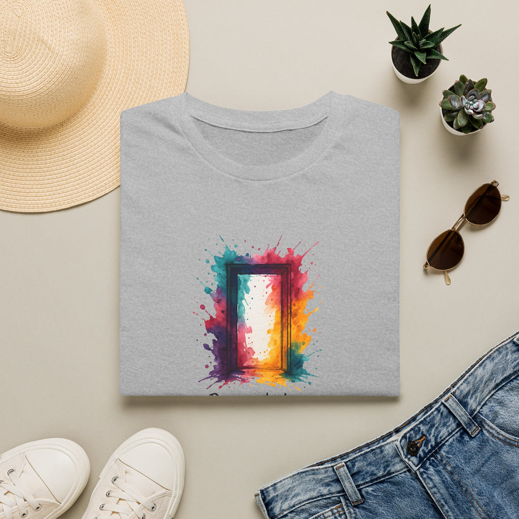 Rainbow Watercolor Frame T-Shirt