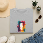 Rainbow Watercolor Frame T-Shirt