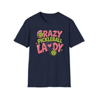 Crazy Pickleball Lady T-Shirt