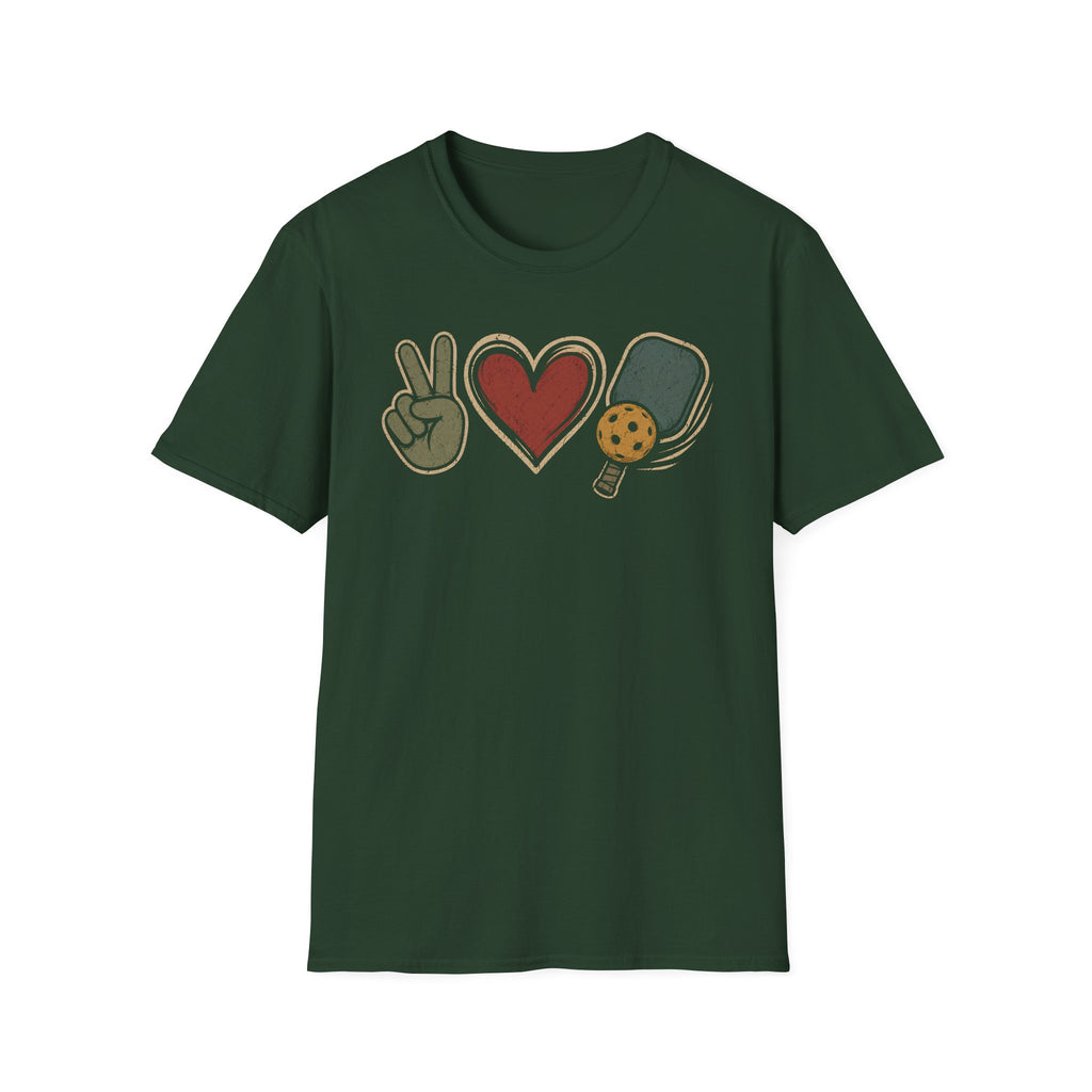 Peace Love Pickleball T-Shirt