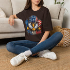 Patriotic Pickleball Eagle T-Shirt