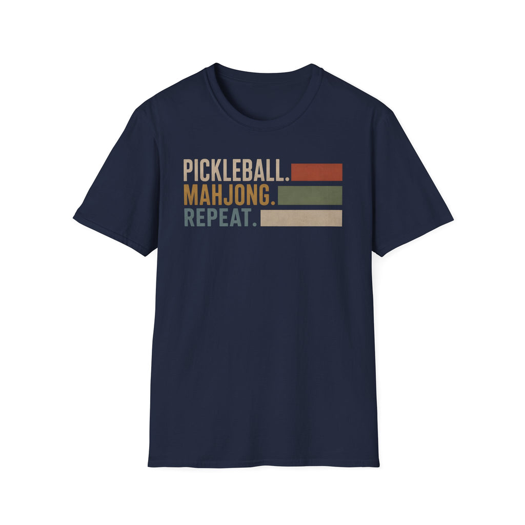 Pickleball Mahjong Repeat T-Shirt