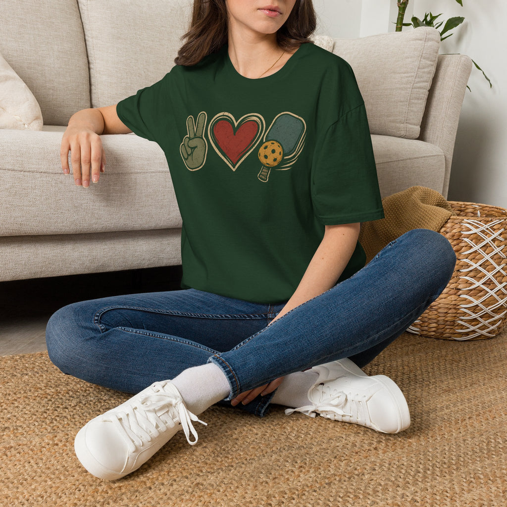 Peace Love Pickleball T-Shirt