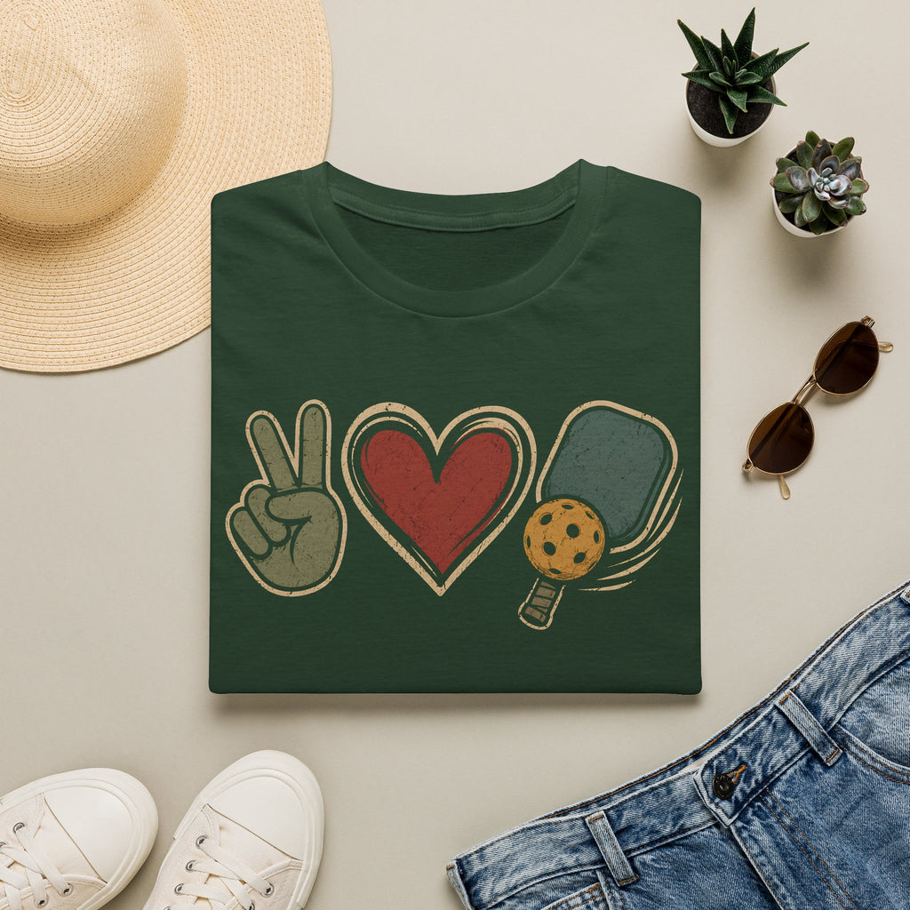 Peace Love Pickleball T-Shirt