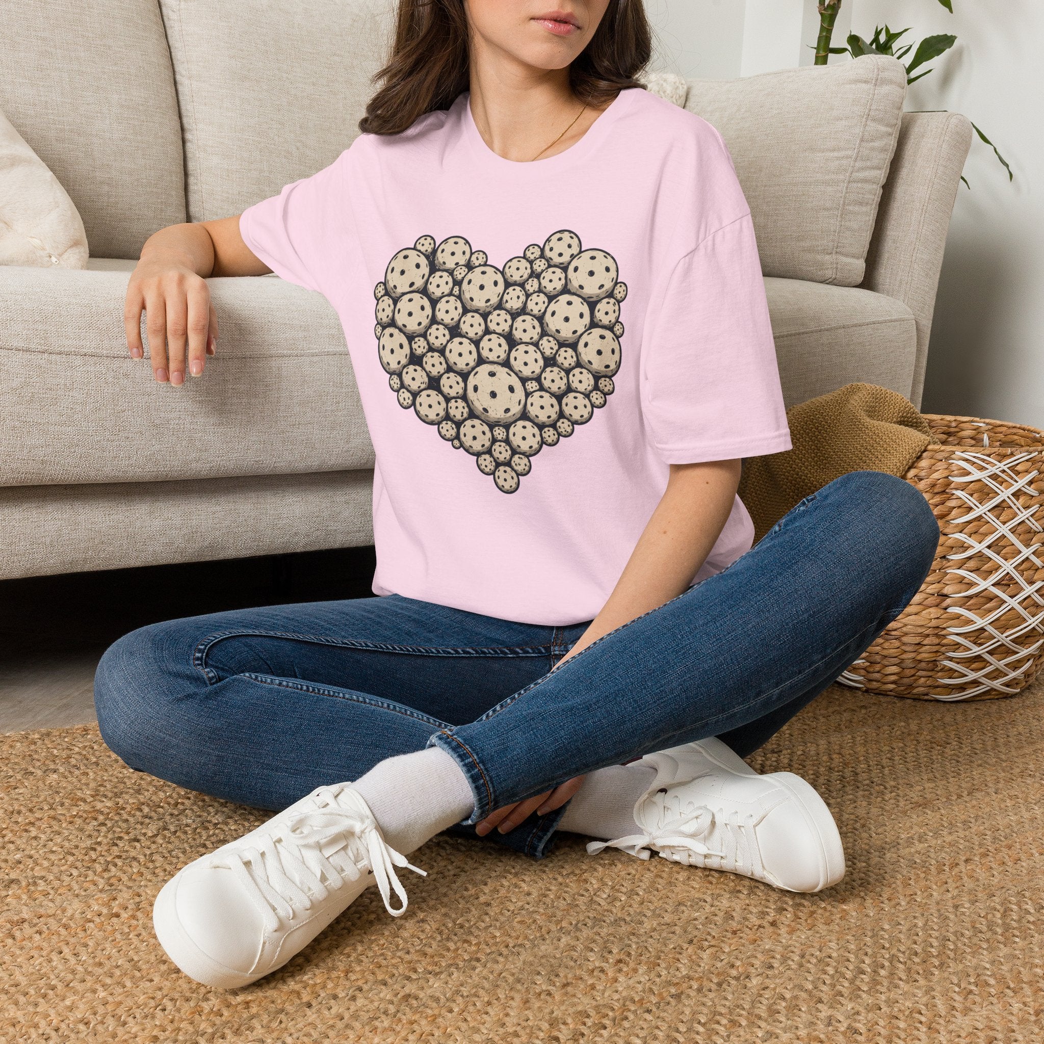 Pickleball Heart T-Shirt