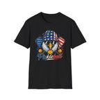 Patriotic Pickleball Eagle T-Shirt