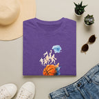 Watercolor basketball scene T-Shirt