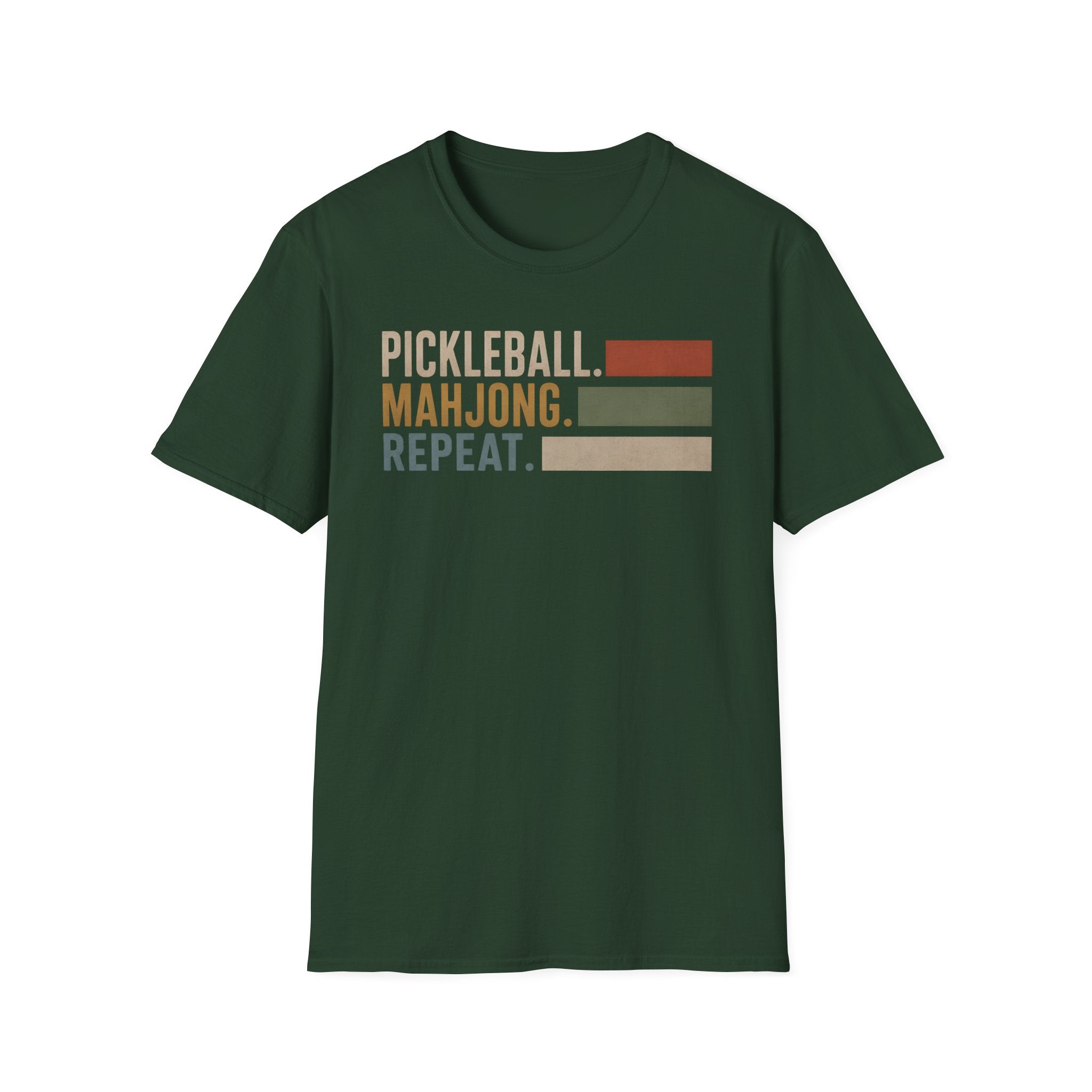 Pickleball Mahjong Repeat T-Shirt