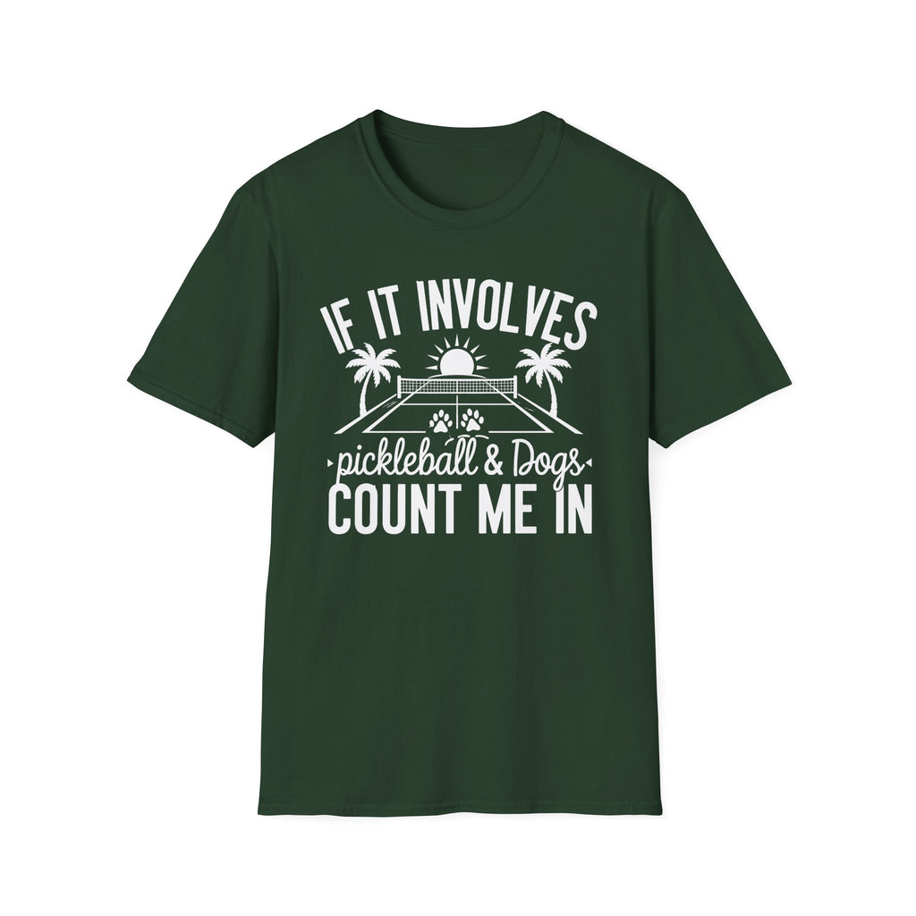 Pickleball & Dogs T-Shirt