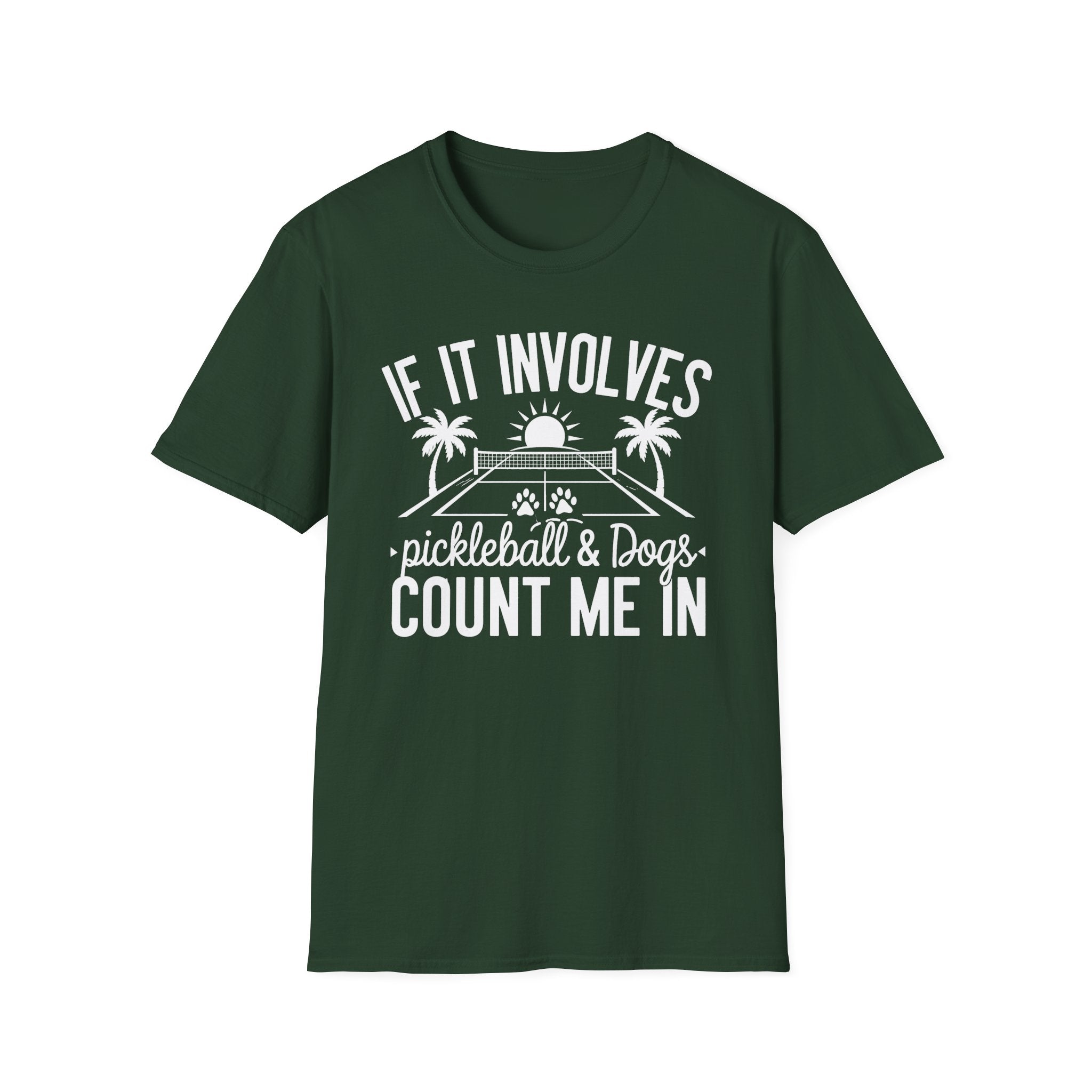Pickleball & Dogs T-Shirt
