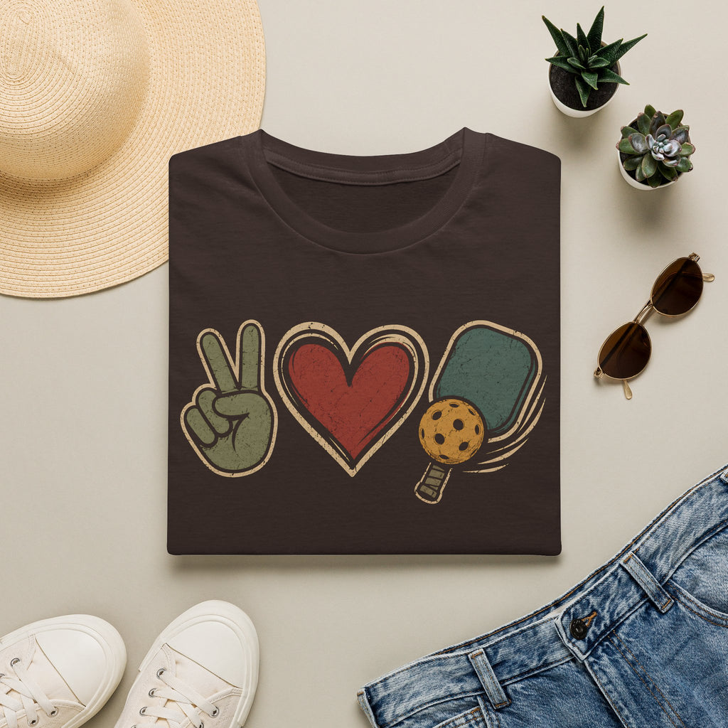Peace Love Pickleball T-Shirt