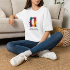 Rainbow Watercolor Frame T-Shirt