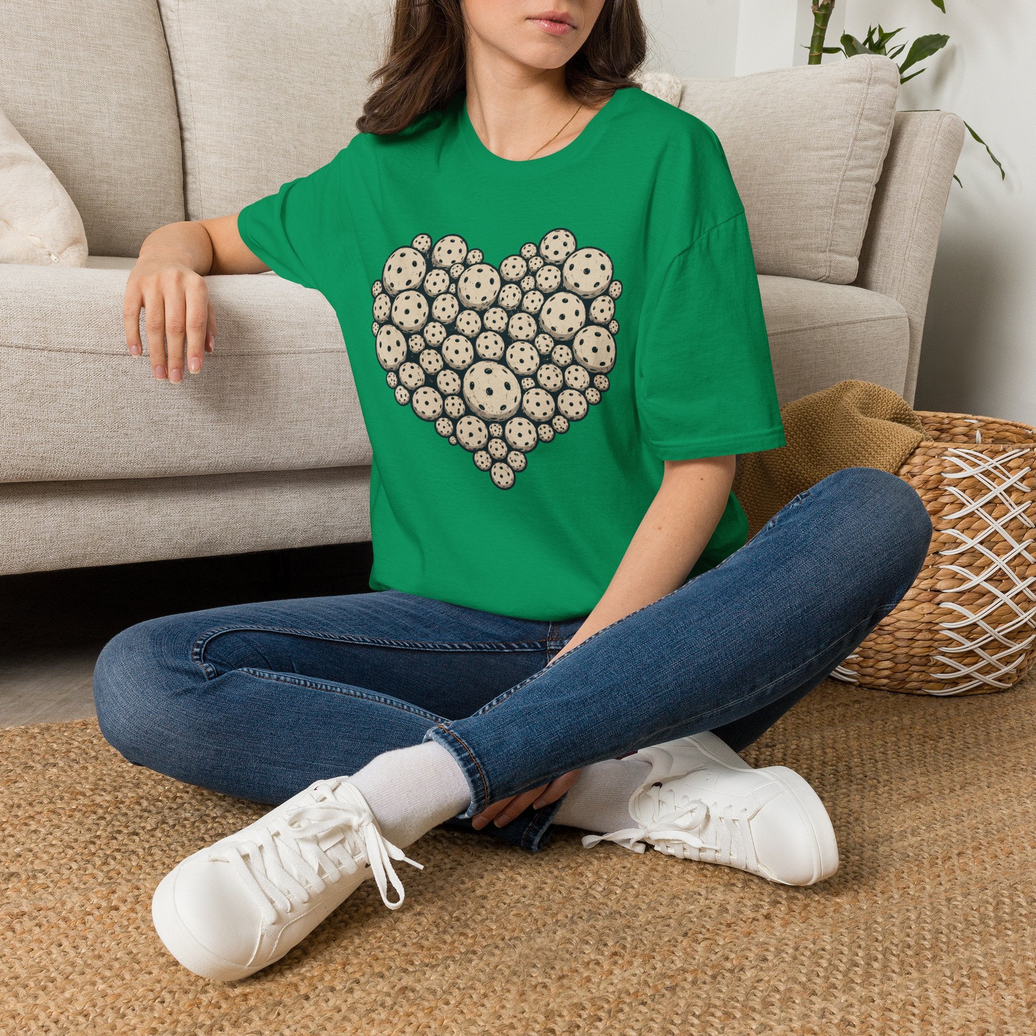 Pickleball Heart T-Shirt