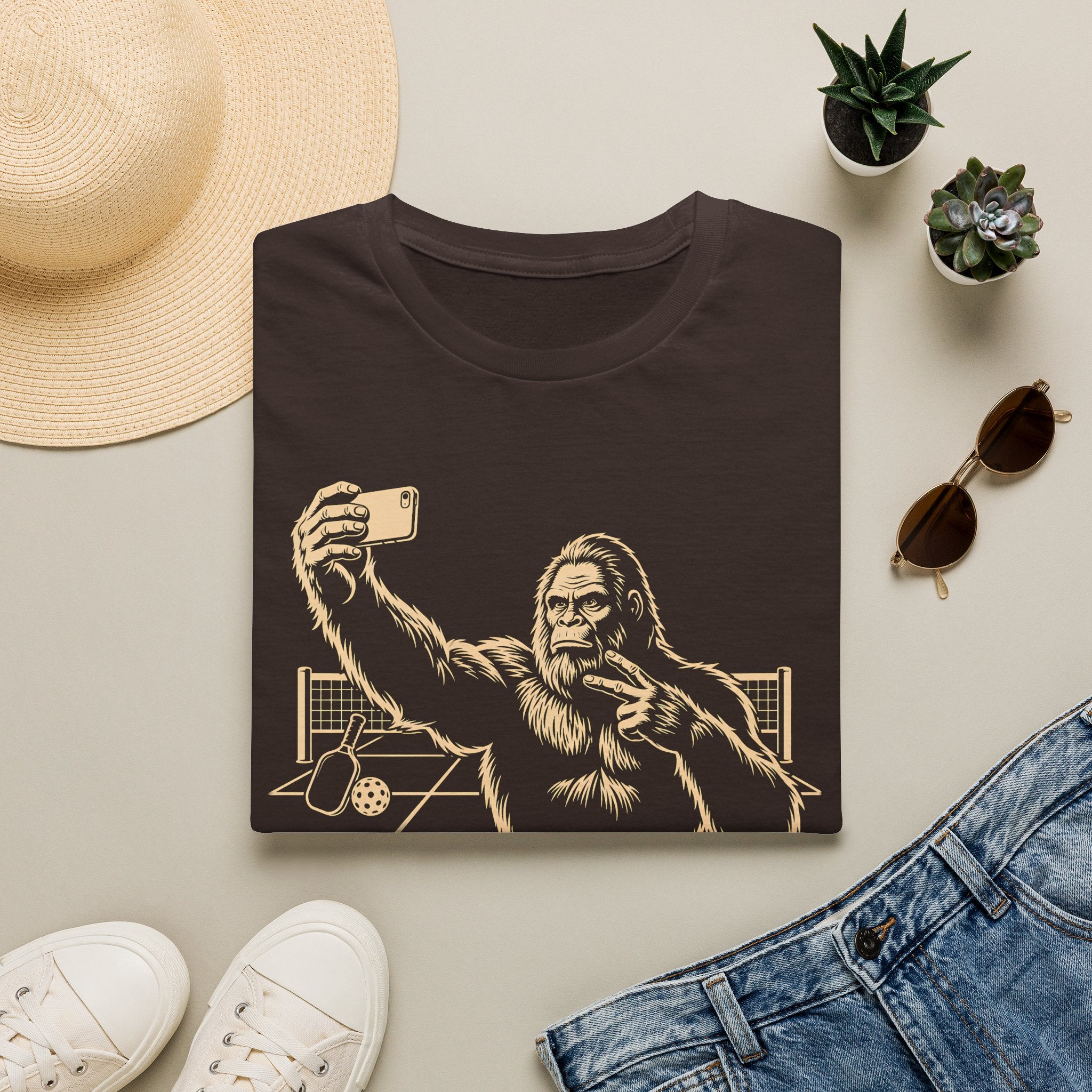 Bigfoot Selfie T-Shirt