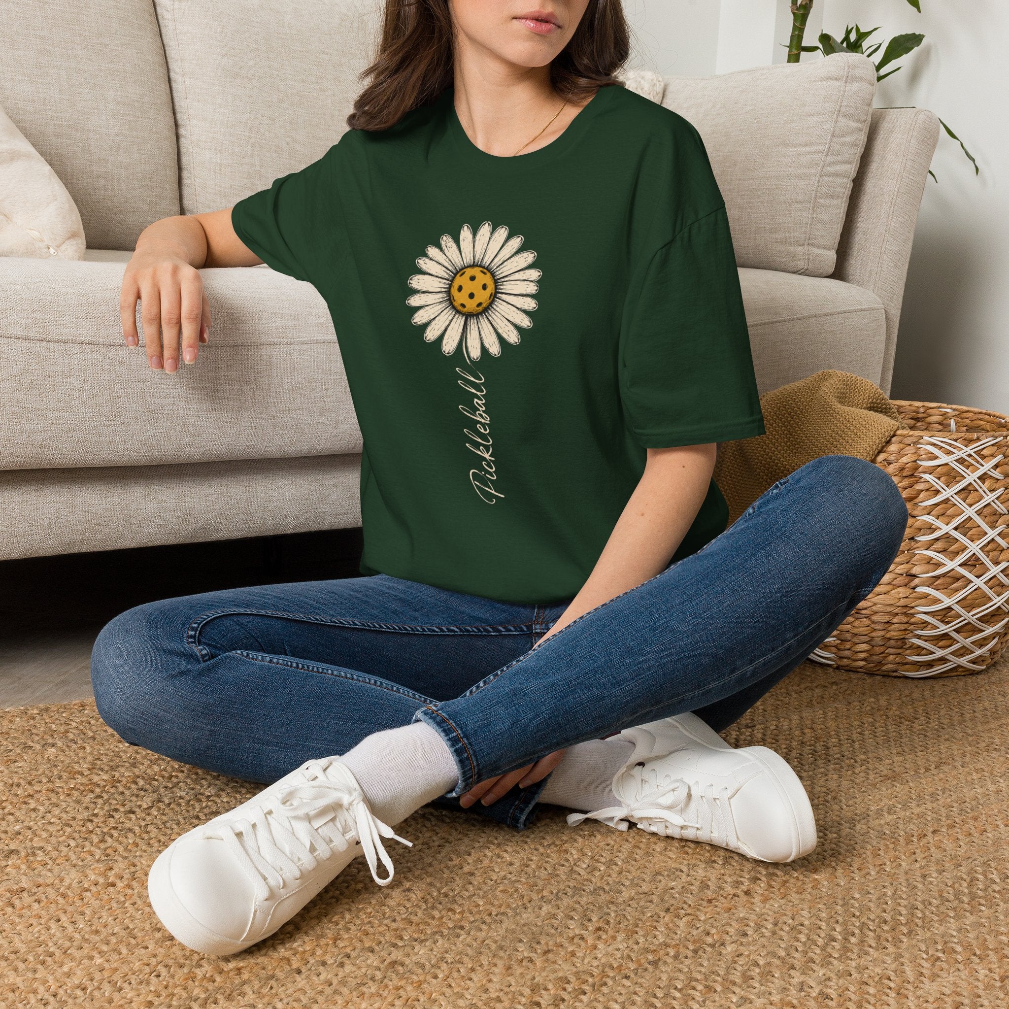 Pickleball Flower T-Shirt