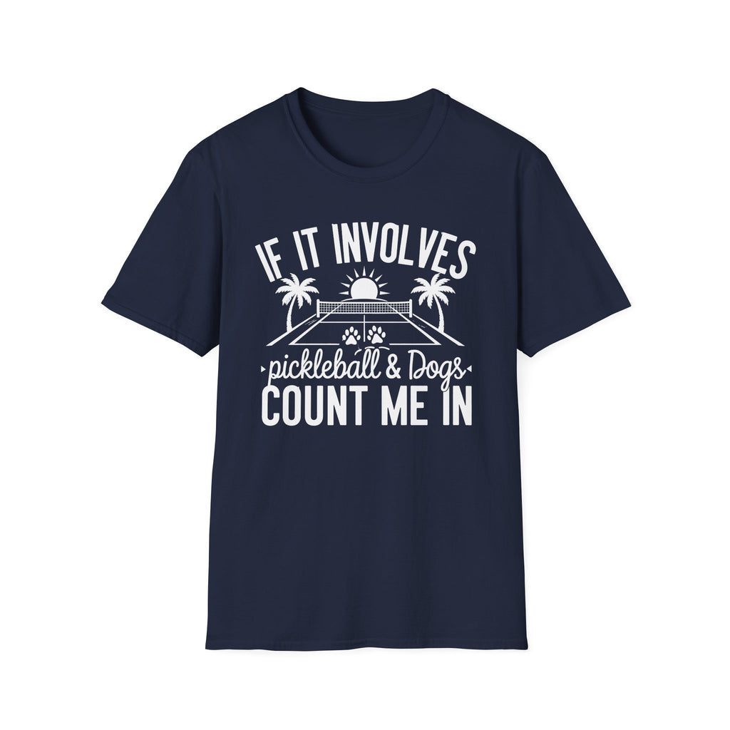Pickleball & Dogs T-Shirt