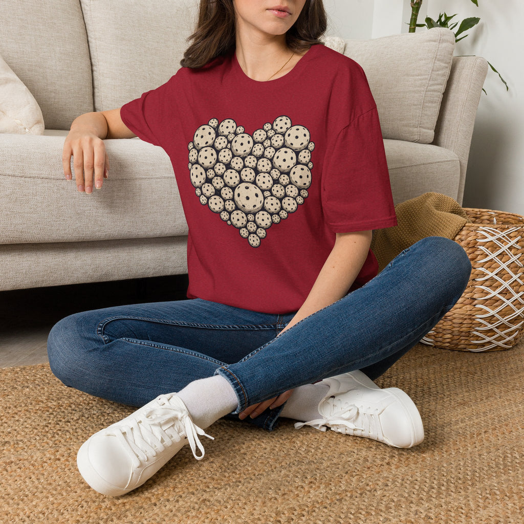 Pickleball Heart T-Shirt