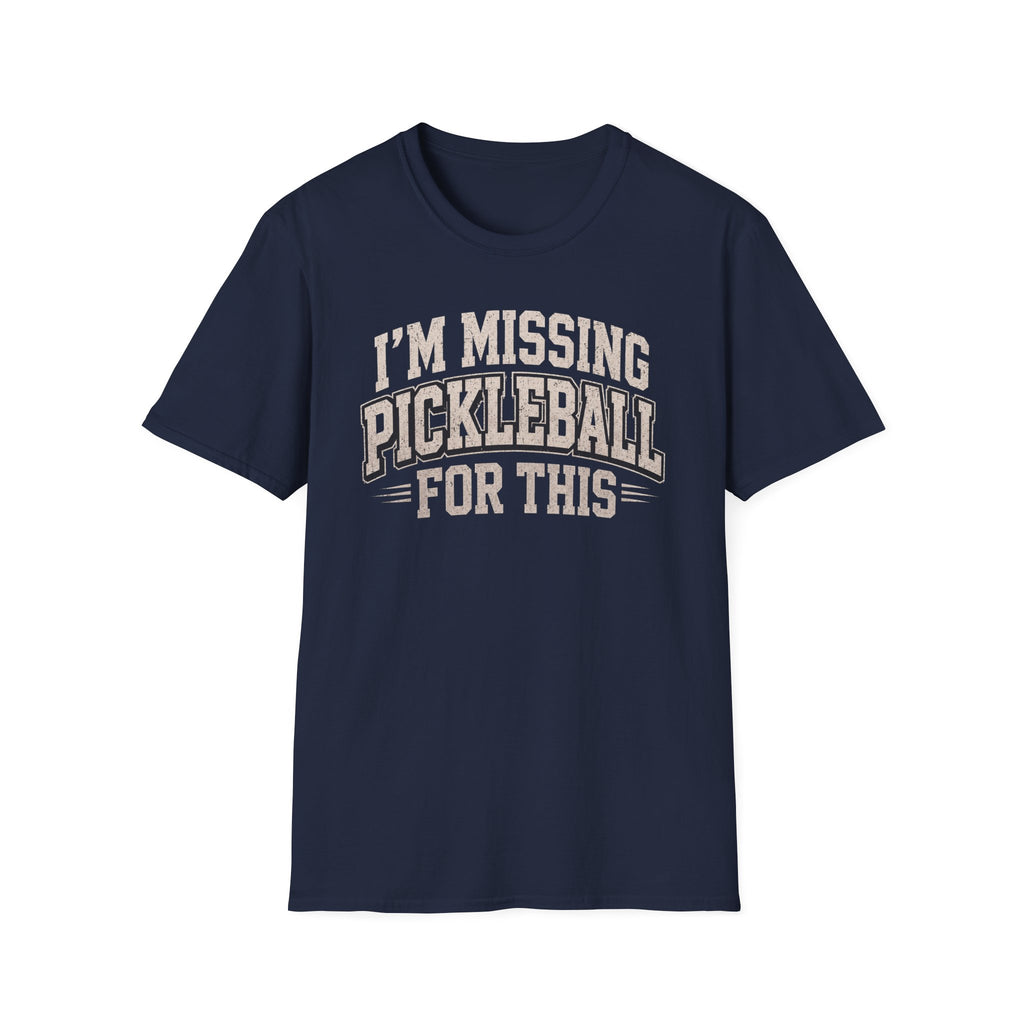 Missing Pickleball for This T-Shirt