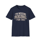 Missing Pickleball for This T-Shirt