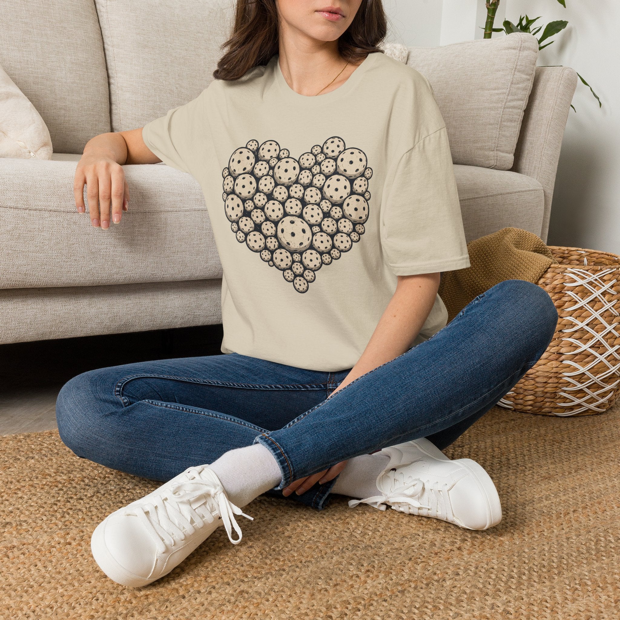 Pickleball Heart T-Shirt